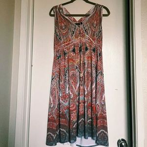 Multi-colored APT. 9 dress
